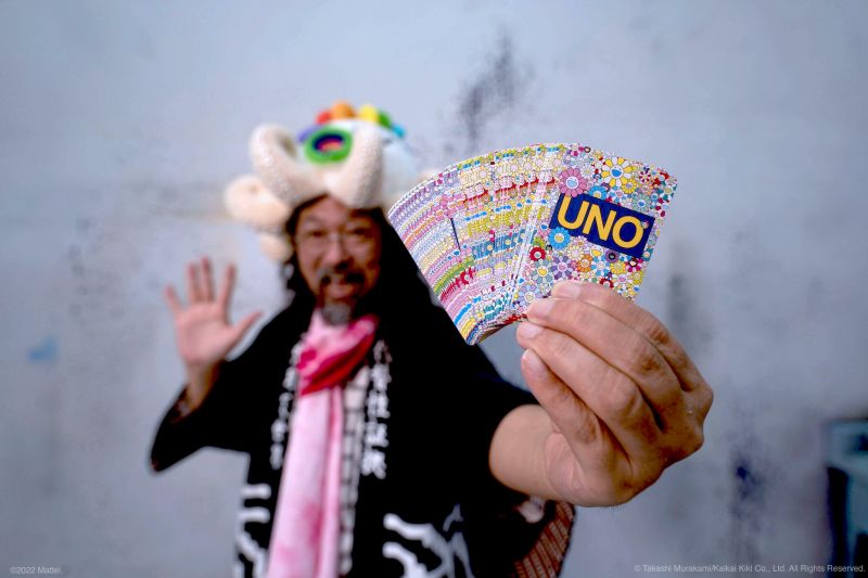 murakami và bộ bài uno ông thiết kế murakami và bộ bài uno ông thiết kế